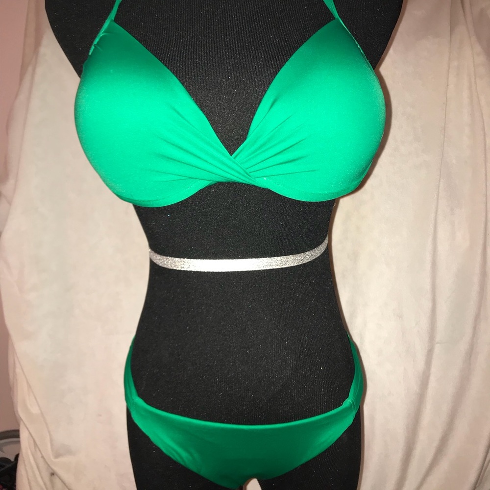 Mossimo Push up halter & Low Rise bottoms